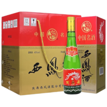 西凤酒 绿瓶陕西版 45° 凤香型 500ml×6瓶
