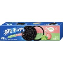奥利奥 超值果味夹心饼干 水晶葡萄味+水蜜桃味 97g