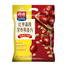 西麦 红枣高铁燕麦片 700g袋装 冲饮谷物代餐粉 营养早餐 独立包装