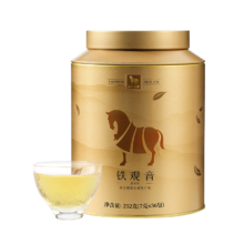 PLUS：八马茶业 安溪铁观音 清香型 乌龙茶 252g 礼罐装 送试茶+礼袋