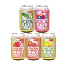 京东京造 五果送福果味精酿啤酒 330ml*15整箱 清甜爽口年货送礼