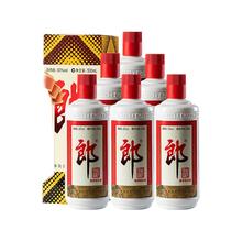 淘金币可用：郎酒 郎牌郎酒酱香型白酒53度500ml*6瓶普郎(分装)