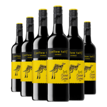 黄尾袋鼠 黄尾缤纷系列西拉红葡萄酒 750ml*6瓶 智利进口