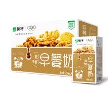 蒙牛 早餐奶 利乐砖 核桃味 调制乳 16盒 250ml