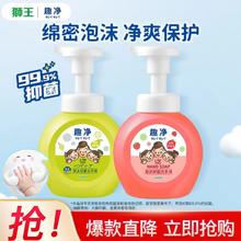 狮王 原装进口趣净泡沫洗手液 青芒香+草莓香 250ml*2瓶 组合装