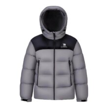 21日10点：骆驼 火山羽绒服2.0 女装机能版 2025新款 冬户外加厚 黑色面包服外套