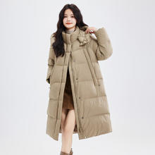 雪中飞 高充绒 90%绒冬季加厚保暖连帽羽绒服 多色可选