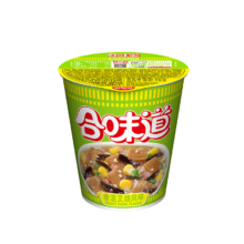 合味道 海鲜味方便面杯面 76g 速食泡面桶拌面夜宵零食