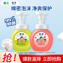 狮王 原装进口趣净泡沫洗手液 青芒香+草莓香 250ml*2瓶 组合装