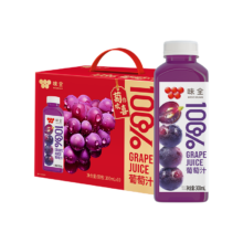 味全 100%葡萄汁 果汁饮料 300mL*10 常温锁鲜6个月