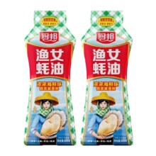 88VIP：厨邦 金装渔女蚝油 605g*2瓶