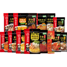 海底捞 番茄牛油菌汤清汤底料 110g 火锅底料汤料