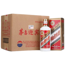 茅台 迎宾酒普迎宾 53度 500ml*6 原箱原封 陈年老酒 名酒鉴真