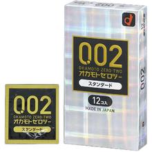 冈本 002系列 超薄标准安全套 12片
