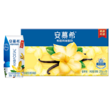 伊利 安慕希 希腊风味常温香草味酸奶 205g*10盒 整箱