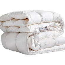 无印良品 MUJI 无印良品 WYYRB27 亲肤100%白鹅羽毛绒丝被 6斤 200*230cm 白色