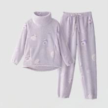 蕉内 绒绒520H超级市场睡衣男女士珊瑚绒保暖家居服套装