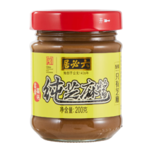 需换购：六必居 纯芝麻酱 200g 凉拌热干面酱火锅蘸料 中华老字号