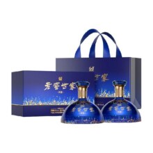 泸州老窖世家共赏礼盒52度500ml*2瓶浓香型白酒宴请送礼