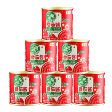 屯河 中粮 新疆内蒙 番茄酱 西红柿酱 炒菜意面酱 调味番茄膏 198g*6罐