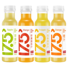 农夫山泉 纯果汁17.5°nfc冷藏果汁饮料 300ml 苹果味 12瓶