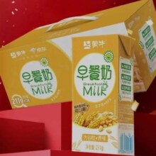 限地区:蒙牛 燕麦谷粒多多早餐奶211g*12盒*2件