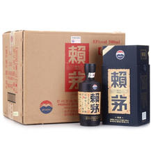 淘金币可用、今日必买：赖茅 传承 蓝53度 酱香型白酒 500ml*6瓶 整箱装