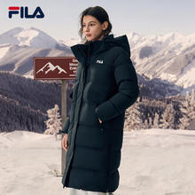 29日10点：FILA 杨幂同款 RGB多彩系列 长款羽绒服 F11W549905FBK