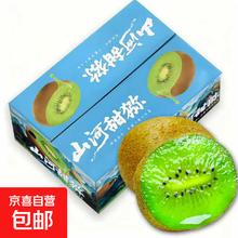 徐香绿心猕猴桃 10枚彩箱60-80g