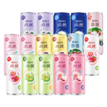 锐澳 RIO 鸡尾酒预调酒果酒 微醺3度甜酒 330ml*16罐 年货送礼
