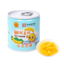 红塔 糖水黄桃水果罐头 200g/罐