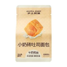沪上阿姨 小奶砖吐司面包 80g* 6袋