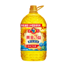 多力 黄金3益葵花籽油6.18L家宴大规格食用油