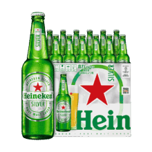 喜力星银 500ml*12瓶整箱装