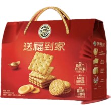 PLUS会员：徐福记 送福到家 低糖饼点礼箱 806g
