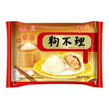 狗不理 包子 纯手工猪肉大葱420g 12个主食面点小笼包 速食早餐