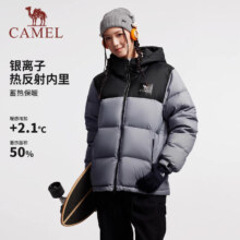 骆驼 黑钻5Plus 羽绒服 男女款 加厚面包服 冬新款 旗舰店正品