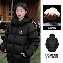 骆驼 黑钻 女士羽绒服 A33CR07164