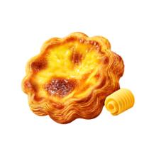小萨牛牛 花挞蛋挞 125g*6个