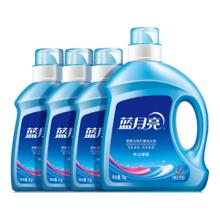 限移动端、京东百亿补贴：蓝月亮 亮白增艳洗衣液薰衣草香10斤（2kg瓶+1kg*3瓶） 护色增艳 洁净去污易漂洗