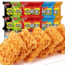 比比赞 掌心脆干脆面混合味 1260g 约60包 整箱办公休闲零食干吃方便面