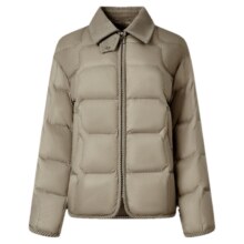 坦博尔 轻薄羽绒服女装短款 保暖高品质外套