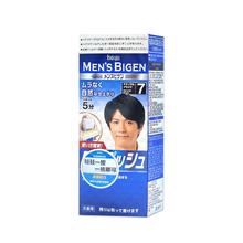 美源 男士染发霜按压式 #7自然黑 1盒
