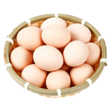 海佑农场 土鸡蛋 30枚1.2kg 五谷喂养