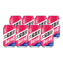 大窑 荔爱荔枝味碳酸饮料 330mL 8罐 吴京代言
