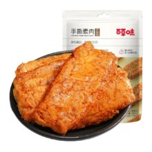 88VIP：百草味 烧烤味手撕素肉 豆干豆腐干 200g