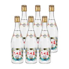 红星 二锅头 六曲香 清香型白酒 纯粮固态口粮酒 42度 500mL 6瓶 非原箱
