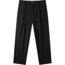 gxgjeans 美式基础宽松时尚休闲裤 黑色