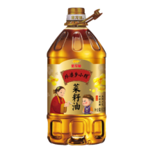 金龙鱼 外婆乡小榨 菜籽油 巴蜀风味 6.18L*2件