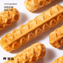 熊治 厚切吐司水牛乳蛋白棒华夫棒 228g/7根 *2件